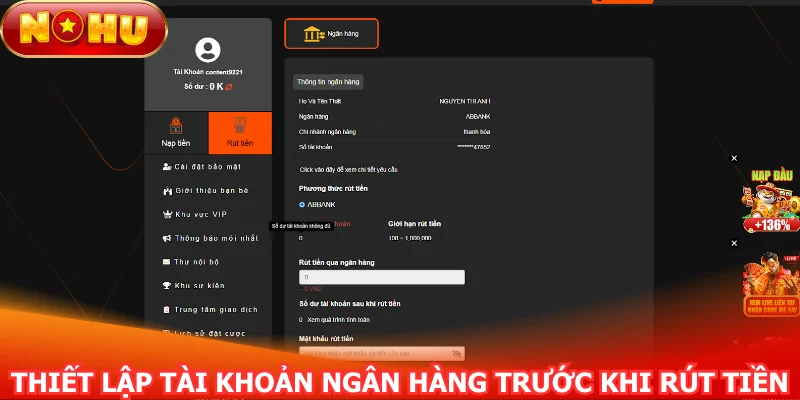 thiet-lap-tai-khoan-ngan-hang-truoc-khi-rut-tien